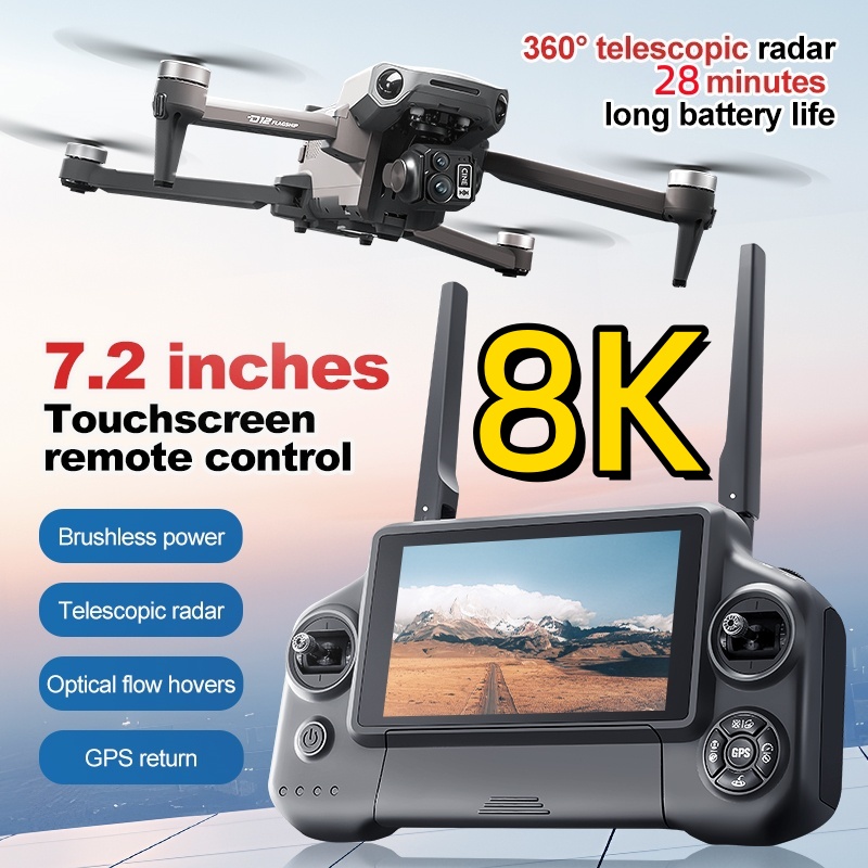 Dron RC con Control Remoto FPV - Drone Controller Screen reseña y precio
