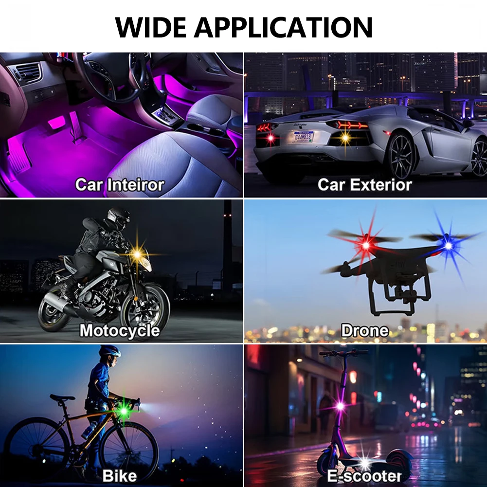 Luces de advertencia recargabl - Drone Strobe Light reseña y precio