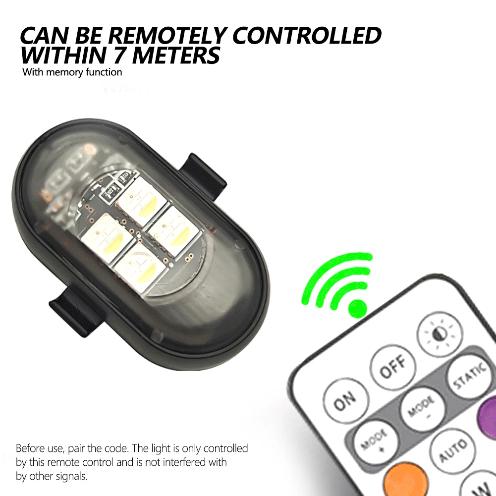 Luces de advertencia recargabl - Drone Strobe Light reseña y precio