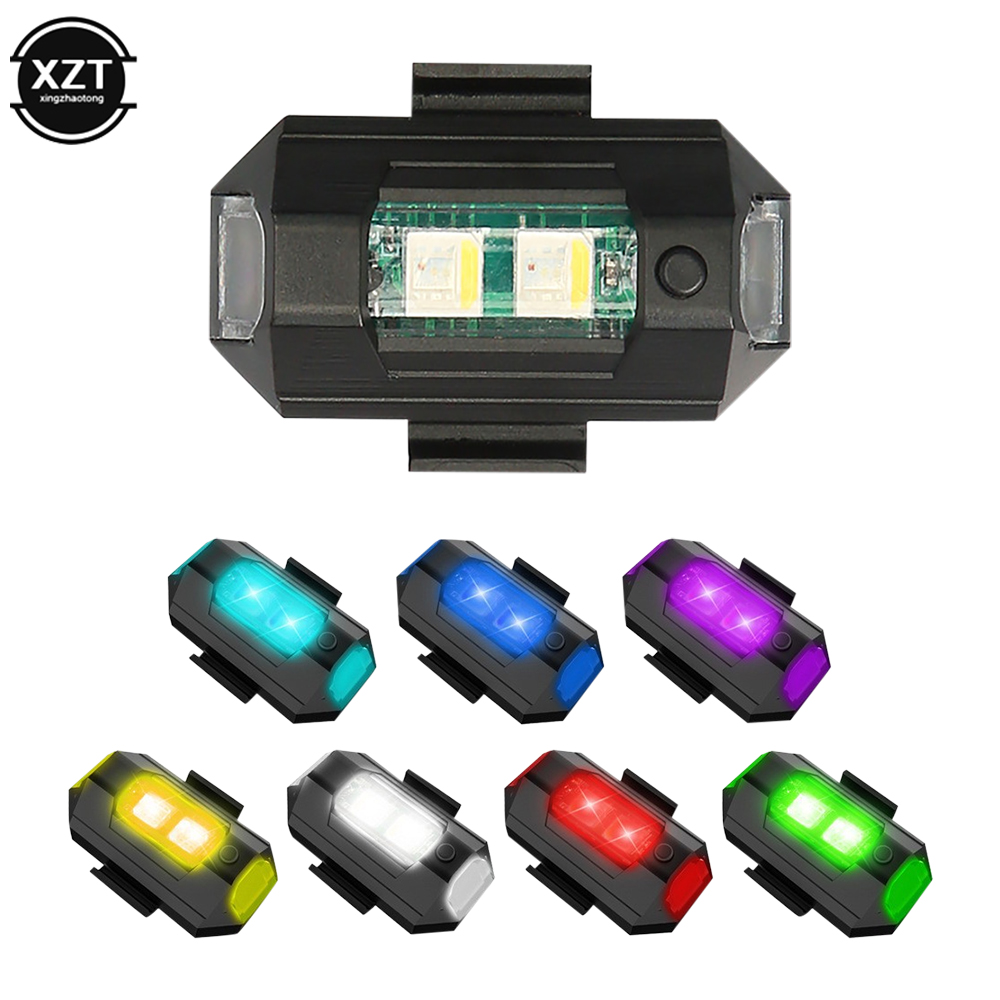 USB LED anticolisión Drone luz - Drone Strobe Light reseña y precio