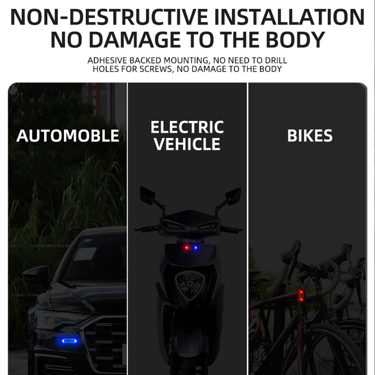 Luz de alarma antirrobo de ene - Drone Strobe Light reseña y precio