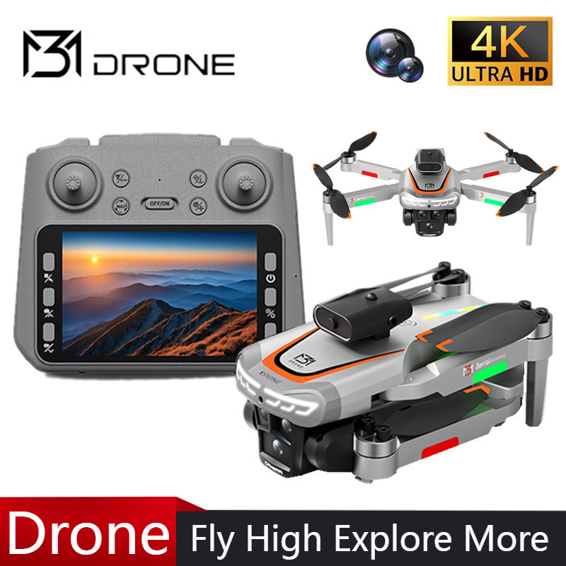 Dron profesional M3 4K HD foto - Drone Controller Screen reseña y precio