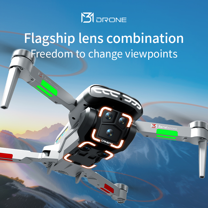 Dron profesional M3 4K HD foto - Drone Controller Screen reseña y precio