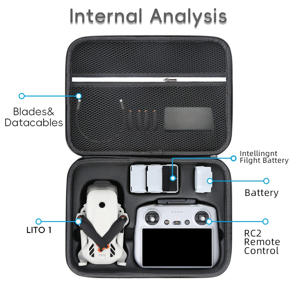 Estuche de transporte portátil - Drone Carrying Case reseña y precio