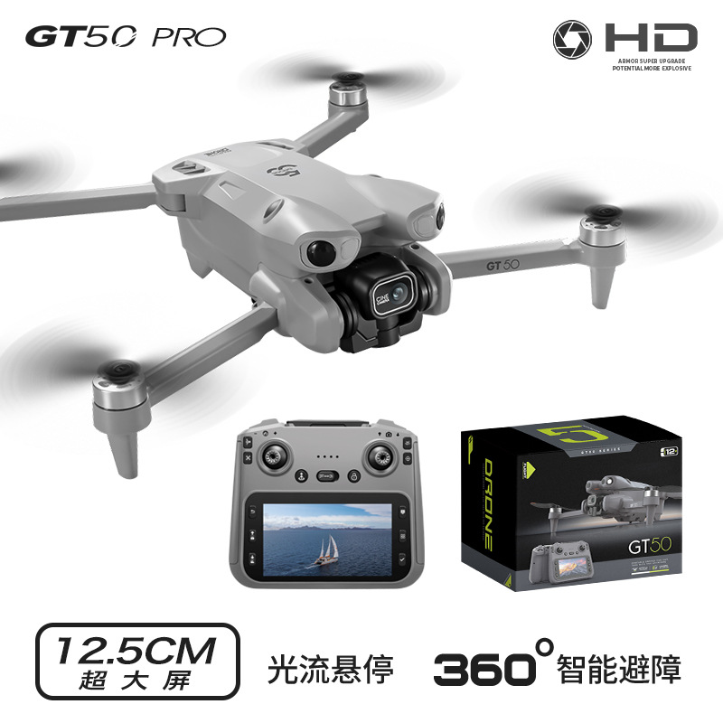 Dron GT50 Pro con Fotografía A - Drone Controller Screen reseña y precio