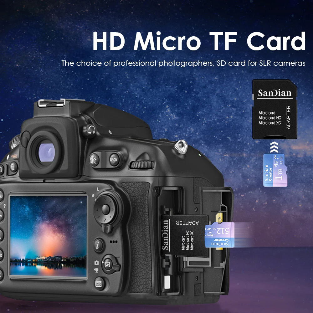 Tarjeta de memoria Mini SD de  - Drone Strobe Light reseña y precio