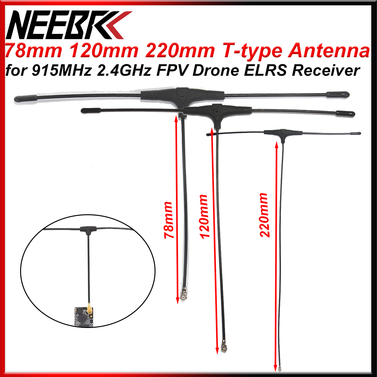 Dron FPV 915MHz 2,4 GHz antena - Tbs Fpv Crossfire reseña y precio