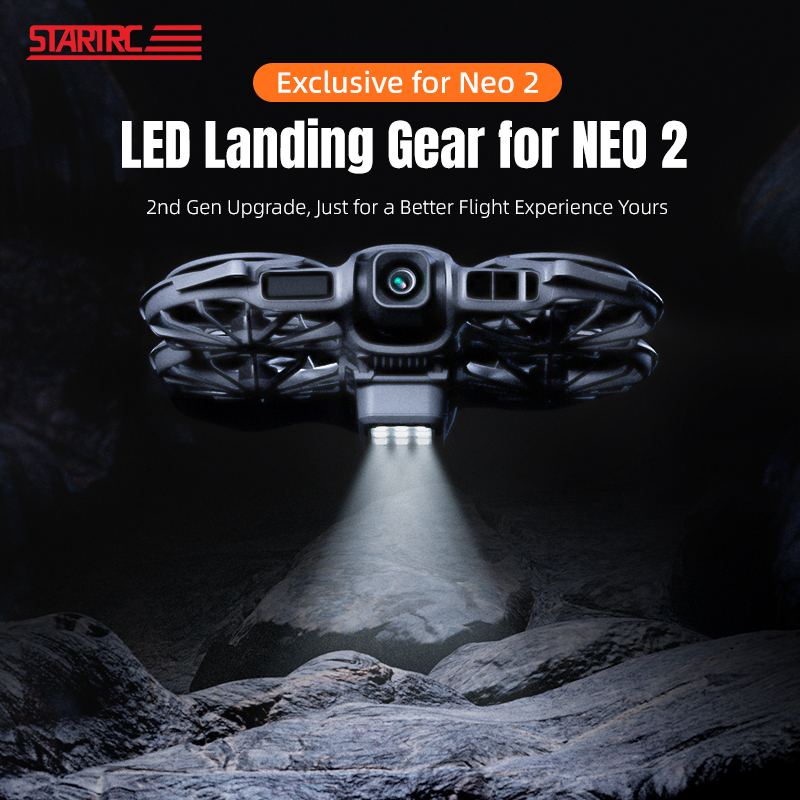 Tren de aterrizaje LED STARTRC - Drone Strobe Light reseña y precio
