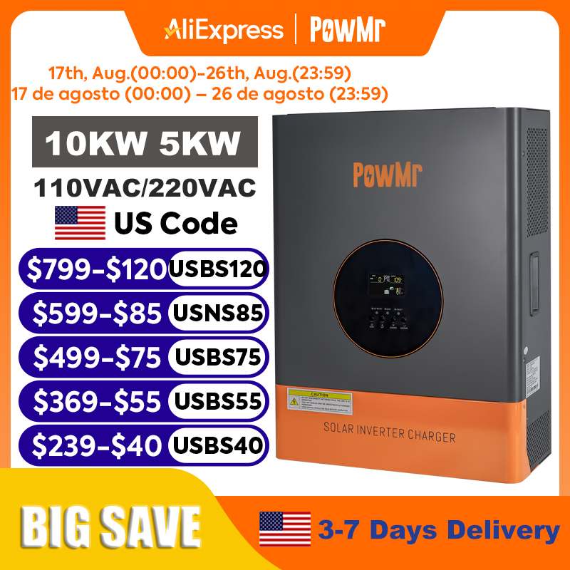 Inversor de Fase Dividida PowM - Drone Solar Charger reseña y precio