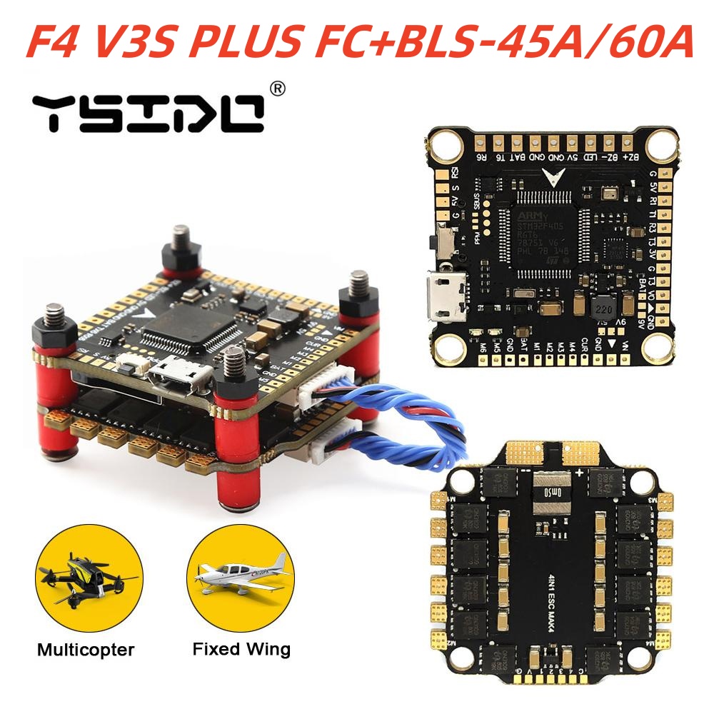 YSIDO nuevo F4 V3S PLUS Contro - Betaflight Fc F4 reseña y precio